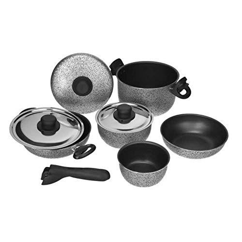 Camp 4 camp4 – Olla de Aluminio Set 9 Piezas Rocky Line