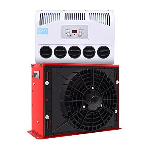 DOOK Aire Acondicionado para Autocaravana Autobús Camión Automotriz Montaje Accesorios Universales Corriente Continua Control Remote,12V