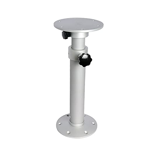 HWHongRV Pedestal ajustable para caravana, autocaravana, mesa de pedestal, base de 17.7 a 27 pulgadas, rango de altura para barco marino RV