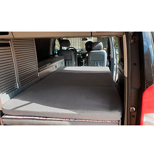 K´Foam Store Colchón Plegable con Viscoelástica para Mercedes Marco Polo W639 (2003-2014) Camper (200 x 108 x 6 (con Visco))