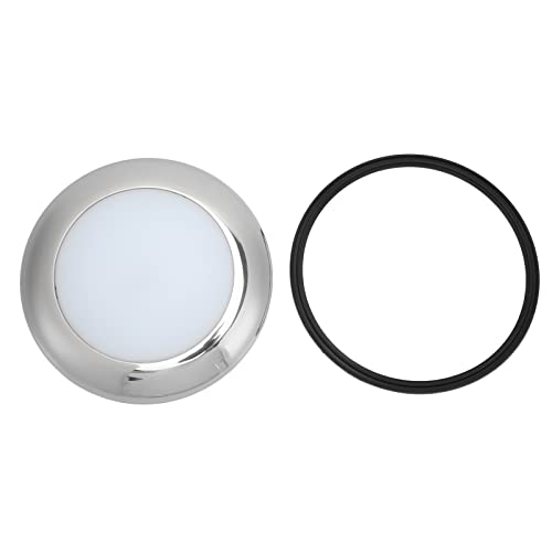 Luz de Techo LED Interior 152mm/6,0 Pulgadas 12V luz de Techo LED ultradelgada IP66 Montaje en Superficie Impermeable para yate Marino RV Autocaravana