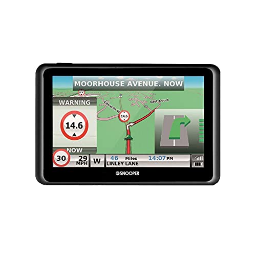 Snooper S6900 Ventura - Sistema de navegación para caravanas y autocaravanas con Soporte magnético Activo