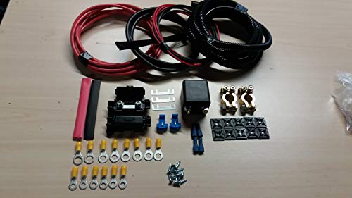 Split Charge Kit de 5 m, 12 V, 100 amperios para furgoneta/compatible con T3, T4, T5, Transit etc