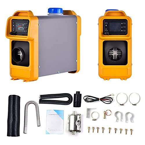 Stronrive Calentador de Coche, Calentador de Aire diésel de 12 V 8 KW, Calentador de estacionamiento para Camiones, autocaravanas, Barcos, SUV, RV, diésel + Monitor LCD + Control Remoto de Llave