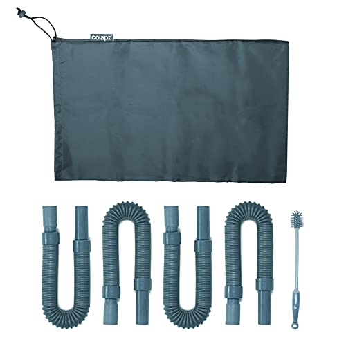 Accesorios para caravanas Colapz - Sistema Flexible de tuberías de residuos para caravanas Flexibles y Extensibles Flexibles