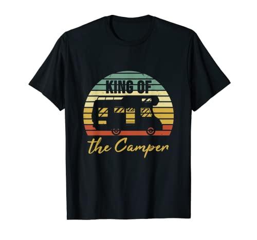 Camiseta King Of The Camper para Furgoneta Camper