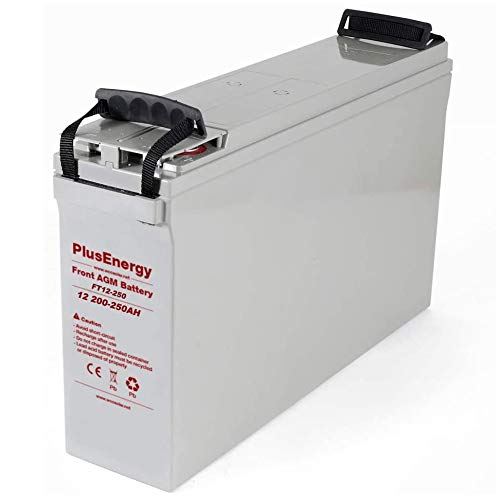 BaterÍa 12V AGM 200Ah-250Ah (C10-C100) para instalaciones solar, autocaravana,telefonica y hogal