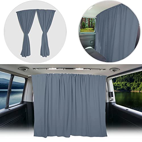 BREMER SITZBEZÜGE Cortinas de separación para cabina de conducción, compatible con FIAT Ducato tipo 250 a partir de 2006, color gris