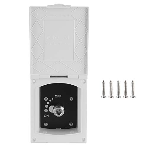 Compras Locas Caja de Ducha para Autocaravana, Caja de Ducha Exterior para Caravana, práctica Resistente al amarilleo para Caravana