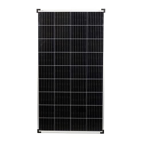 Enjoy solar Mono 150 W 12V Módulo Solar Monocristalino Módulo Fotovoltaico Ideal para Autocaravana, Vivienda de Jardín, Barco