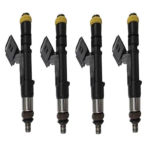 Fácil de instalar 0280158821 0280158829 M02j1700x4 j1700-1 21 0lb 2200cc 4 PIEZAS Boquilla de inyección de combustible adecuada for Ls3 ls7 Corbeta C6 Z06 EV14 Partes del sistema de combustible