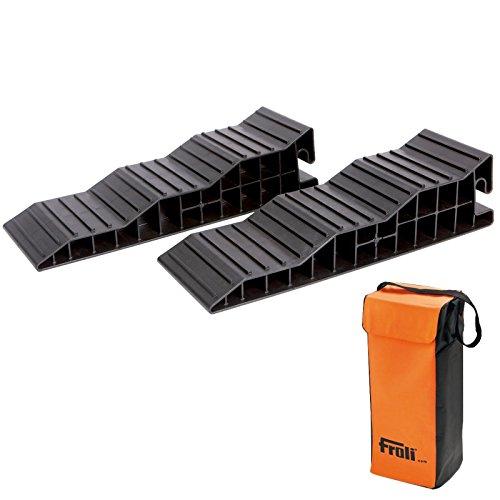 Froli – Cuñas niveladoras, 2 unidades, para caravanas y autocaravanas, hasta 8000 kg