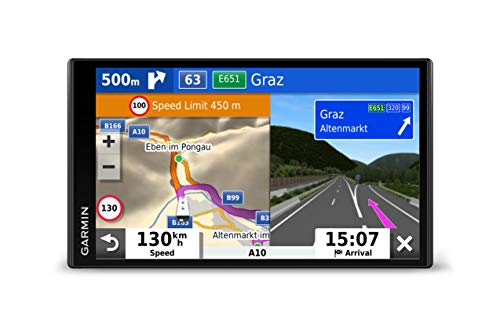 Garmin Camper 780 MT-D, navegador GPS de 6.95" para autocaravanas con tráfico digital y navegación por voz