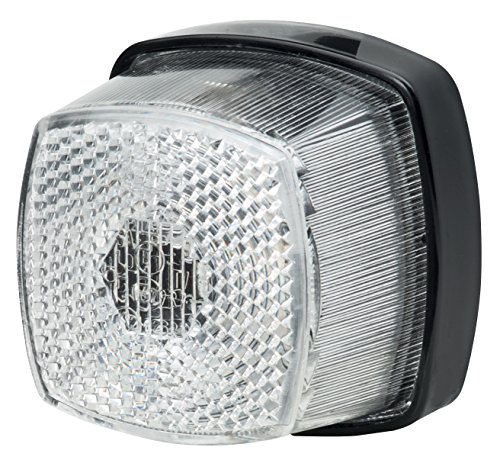 HELLA VALUEFIT 2PG 357 012-021 Luces de posición - Halógena - 12V - montaje exterior/Conexión roscada - Color de tulipa: transparente - Color LED: amarillo - delante - Cant.: 1