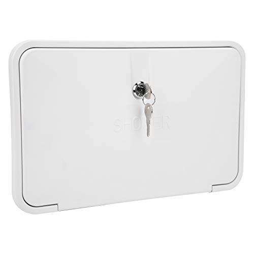 Kit de ducha para caravana, kit de caja de ducha exterior resistente a la intemperie para caravana, grifo de ducha para caravana, kit de lavado al aire libre con accesorio de cerradura para autocarava