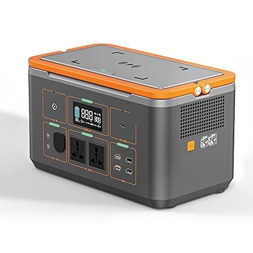 LJHSS Generador portátil Estación de energía Batería de Litio de Respaldo de Emergencia Inversor de energía silencioso sin Gas Carga USB/Generador Solar para Camping y Autocaravana