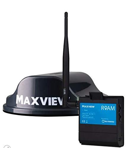 Maxview MXL050/G Roam Mobile 3G/4G Sistema Wi-Fi para Internet en caravanas, autocaravanas, etc. Ideal para televisores Inteligentes, Color Gris