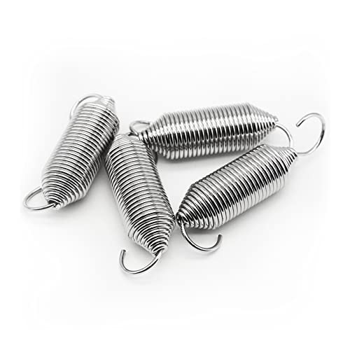 Muelles para tubo de escape de moto,Resortes para tubo de escape de motocicleta,Resorte de tensión en acero galvanizado,Para toldos, accesorios de fijación de caravanas (2 piezas)