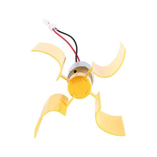 Piezas y accesorios de energía solar y eólica-Kit de bricolaje Motor pequeño Turbinas de viento verticales Palas Generador de electricidad Breeze
