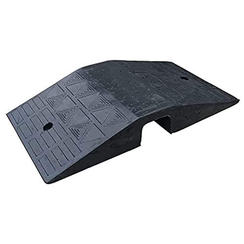 Rampas De Goma Para Bordillos, Alfombrilla Para Escalones Rampas De Umbral De Movilidad 11CM Tope Trasero De Almohadilla Ascendente Para Sillas De Ruedas, Vehículos, Caravana, Silla Para Discapacitad