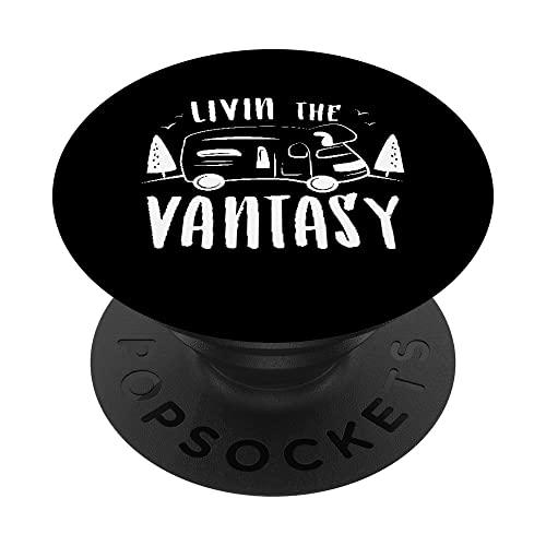 Vanlife Camper Furgoneta - Viaje Casa Rodante PopSockets PopGrip Intercambiable