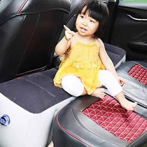 wenxin Colchón Inflable Asiento Trasero Gap Pad Cama Aire Amortiguador Recorrido Autocaravana, Asiento Vehículo Durable Cubierta Tool Kit, Colchón Inflable Coche Cama Inflable Viaje Asiento