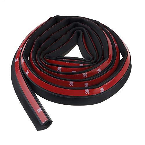 Weytoll Goma de Sellado Burletes,5 Metros ira de sello de la Puerta del Coche Tiras de Sello de goma automáticas Ajuste impermeable Aislamiento a Prueba de Polvo Burlete