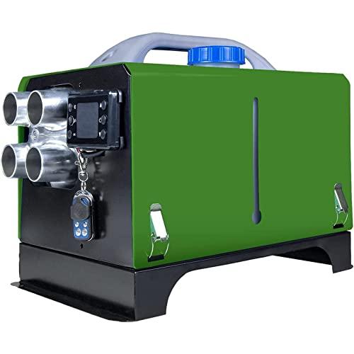 YSDQ 12V 5KW Calentador De Estacionamiento Diesel, Mando a Distancia, Calefaccin Esttica Furgoneta Diesel Calentador Coche, para Camin De RV, Barco, Autobs