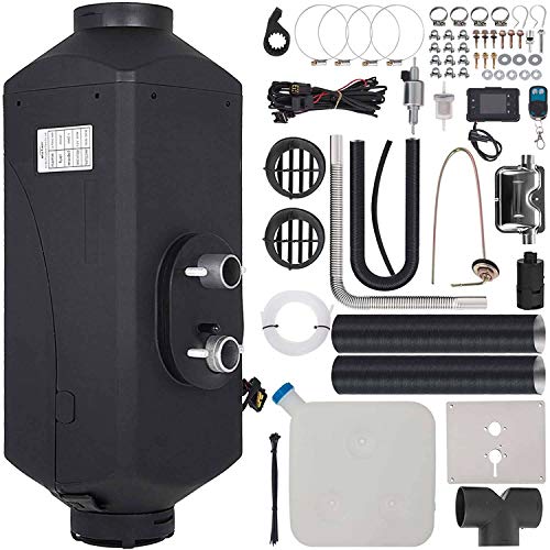 5KW Calefaccion Estacionaria Interruptor LCD Del Calentador De Estacionamiento Diesel 5KW Calefaccion Diesel Para RV Autocaravana Remolque Camiones Barcos-24V