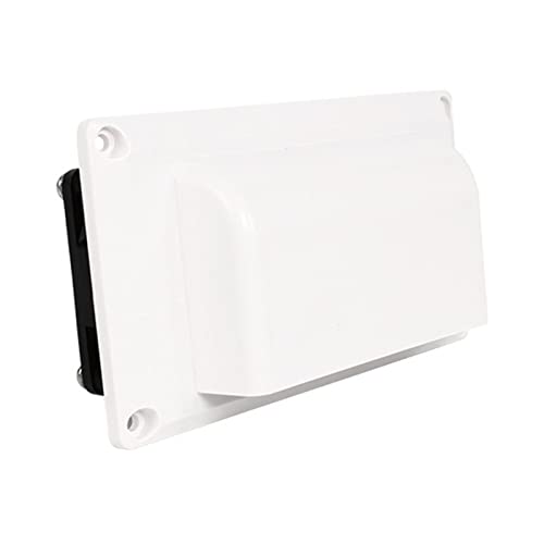 AAYERA Ventilación de ventilación Lateral for caravanas compactas R3MD, Accesorios for Coche compatibles con Campers, Remolque, Autocaravana, Barcos, yate Marino, 12V, 6W (Color : Bianco)