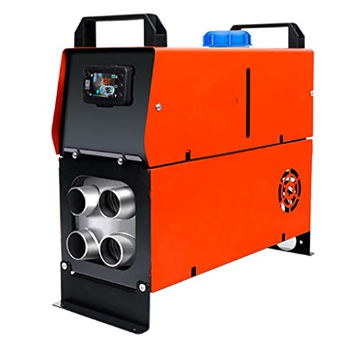 Calentador De Aire Diésel Calentador De Estacionamiento De Pie 12V / 24V Calentador De Camión Con Interruptor LCD Control Remoto 4 Salidas De Aire Para RV Autocaravana Remolque Barco Bus Sistemas de c