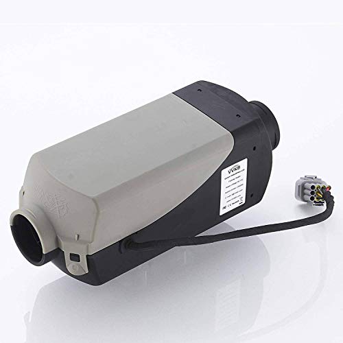 Calentador diesel 8KW aire, todo en un calefactor de estacionamiento 12V Diesel, Diesel Silenciador 8000W Calentador de control remoto LCD con interruptor para RV autocaravana-12V-8KW
