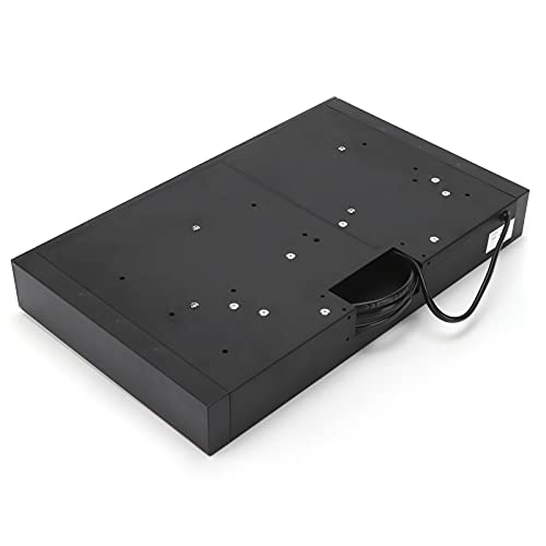 Campana Extractora Interior Rv de 12V, Campana Extractora de Cocina de 3 Velocidades Ajustable con Luz Led de Pantalla Táctil para Cocina Camper Rv