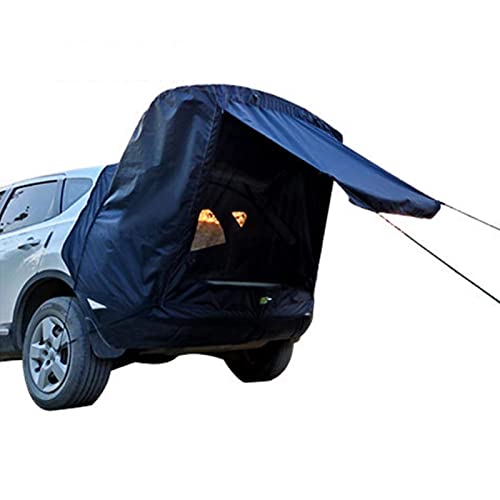 Carpa para Auto Refugio para El Sol - Toldo para La Puerta Trasera del Auto para Acampar Al Aire Libre, Carpa Impermeable para Autocaravana con Toldo para Autocaravana, Carpa para Auto para SUV