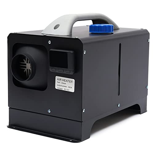 DiLiBee Calentador de aire diésel de 12 V y 8 kW, con termostato LCD, fácil de calefacción, para coche, caravana, barco, camión, autocaravana