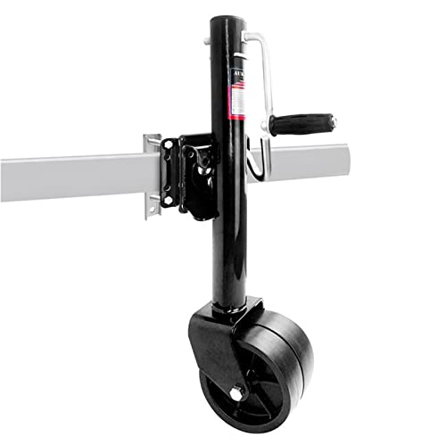 FPIGSHS Carga Vertical 670 Kg, Rueda Jockey De Remolque De Carga Pesada con Rueda De Goma De 15 Cm, para Barco, Autocaravana, Yate, Caravana, Fácil De Montar Y Girar (Color : B)