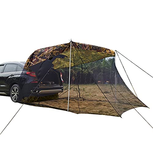 FYLZW Tienda de campaña para Coche, autoportante - Tienda de campaña con Sistema Quick-up como toldo para Casas móviles, autocaravanas con Red multifunción antimosquitos y Tienda de protección Solar