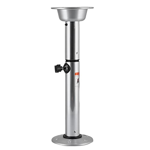 Gaeirt Kit de Pedestal de Mesa Soporte de Mesa Ajustable para Autocaravana, Patas de Mesa Telescópicas para Autocaravana de 22-28 Pulgadas, Accesorios para Autocaravanas, Soporte de Mesa