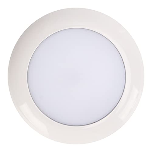 KOSDFOGE LED RV Panel de Luz 12V Blanco Baño Luz Superior para Autocaravana Caravana Marina