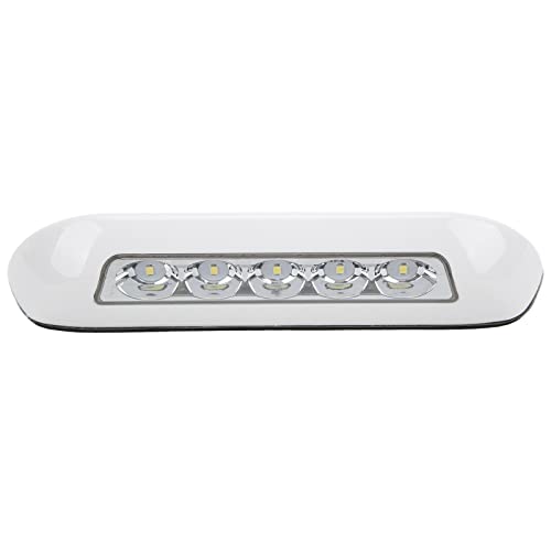 Luz LED para toldo de Porche DC 12V RV, 30LED Lámparas de Pared Bar 385LM 6500K IP66 Iluminación Interior Exterior Impermeable para Autocaravana, Barco Marino
