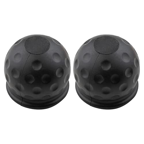 MangWany Cubierta Universal de Bola de 50 mm para Enganche de Remolque Coche Autocaravana Remolque Tapa Protectora