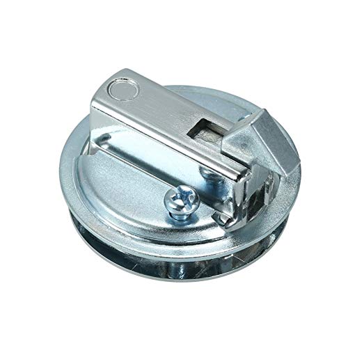 Pestillo de RV Camper Car Tire Flush Hatch pestillo de cerradura con bloqueo 2 pulgadas for la cubierta de la puerta de RV marina del barco Hatch Caravana Autocaravana del cajón del gabinete
