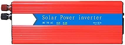 SGSG Inversor de Corriente para automóvil de 10000 W, Onda sinusoidal DC12V a AC220V, Seguridad Duradera para autocaravanas, Camiones, Barcos, campamentos, hogares, Furgonetas y más