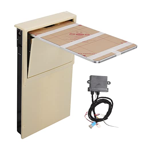 Tbest Mesa RV, Mesa Plegable RV Mesa Marina Extensible Extraíble Carga 25KG para Autocaravana Barco MPV