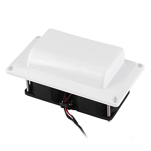 Ventilador de Ventilación Lateral de 12 V y 25 W para Caravana, Caravana, Autocaravana, Remolque, Barco, Yate Marino, Ventilación de Aire Lateral, Ventilador de Escape Adecuado