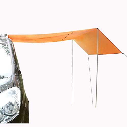 VLR Toldo de camping para coche, caravana y autocaravana, 300 cm x 200 cm, impermeable, toldo para el sol