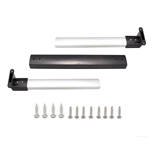 VOANZO Manija de barra transversal de puerta de RV para autocaravana, remolque ajustable de 21-5/8 "a 28-5/8" con agarre antideslizante