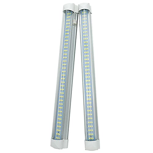WJS 108 LED Barra De Luz Interior del Coche,Interior Universal Lámpara,12V-80V Iluminación Auto Interior con Interruptor,para Autocaravana Auto Camper Van Caravana Barco(Color:108 LED)