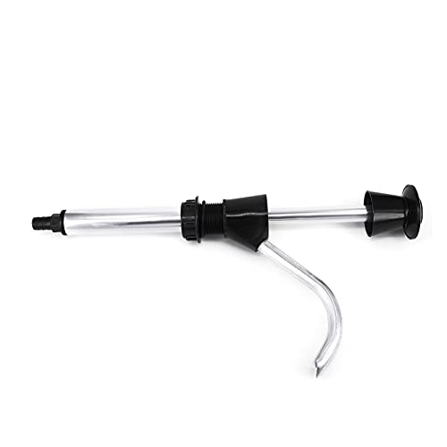 YTHEE 1 PC Caravan Haga DE Agua Bomba DE Mano Mano Tap 32MM Aleación Negra Camping Trailer Grifo de autocaravanas RV Partes y Accesorios
