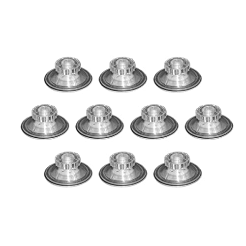 10 Paquetes de toldos de Alto Agarre de toldo con Almohadillas de fijación de caravanas Organizador de Autocaravana Accesorios for Acampar Lona for Acampar (Color : Type A 45mm, Size : 1)